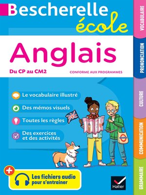 cover image of Bescherelle école anglais